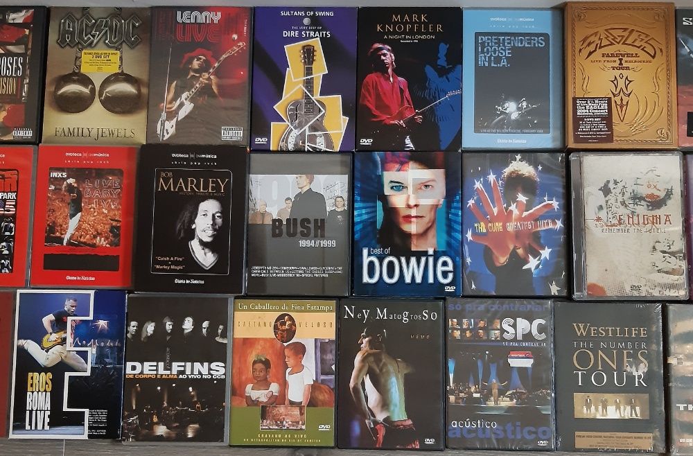 DVD - Bob Marley, Eagles, Enigma, Pink Floyd, REM, Santana, Usher, etc