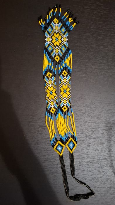 Гердан з чеського бісера