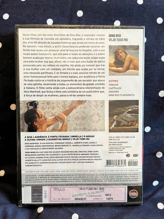 X3 DVDs: Vejo Tudo Nu, Audiência, Coração Noutro Lado