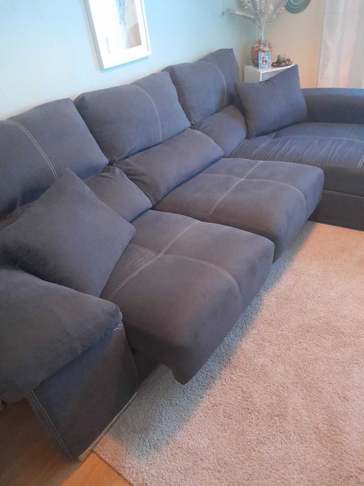 Sofá de dois lugares chaise longue