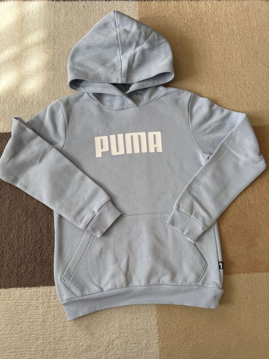 Bluza Puma dziewczęca niebieska r.128/134