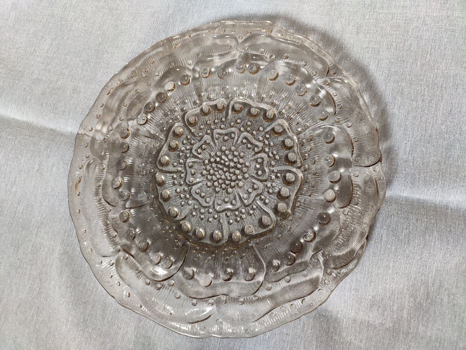 Talerz kwiat . Ząbkowice