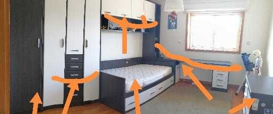 Mobília quarto de solteiro (a)