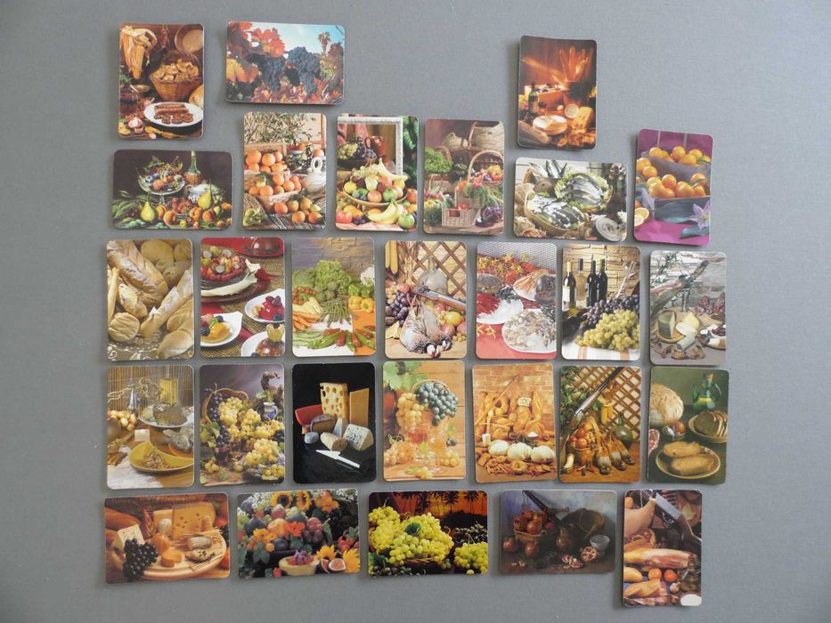 Calendários Coleccionismo, Signos, Alimentos