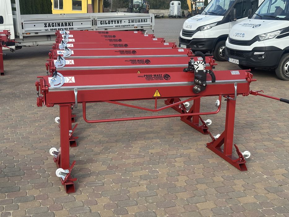 Giętarka zaginarka do blachy 2m 2140/0.8