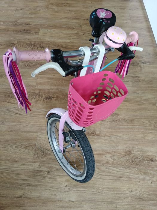 Rower dla dziewczynki btwin kola 16 cali