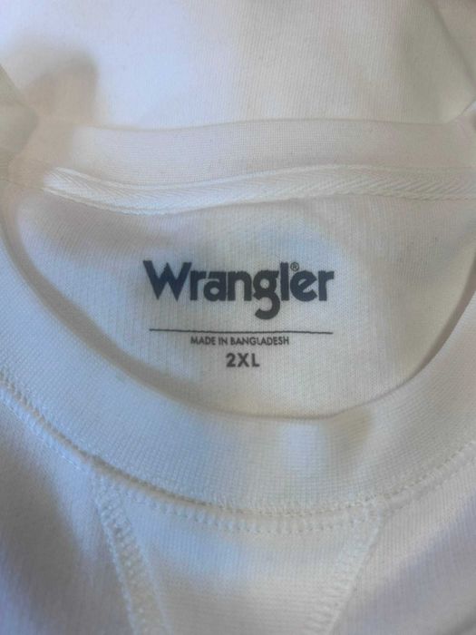 Biała bluza Wrangler XXL