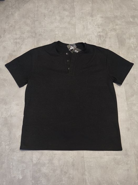 HMIYA Henley T-shirt z krótkim rękawem dla mężczyzn XL