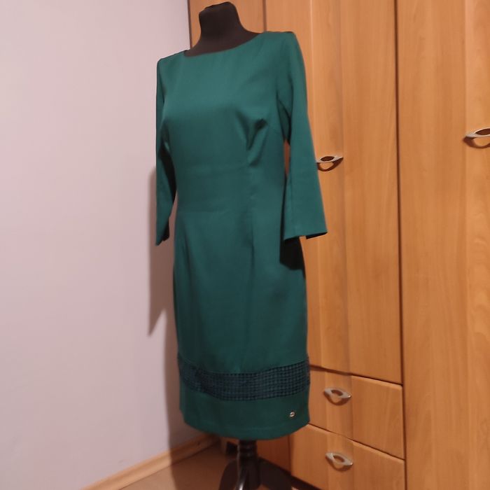 Sukienka taliowana, rozmiar M, Top Secret