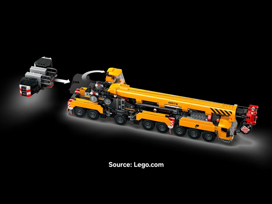 ENVIO GRATIS-LEGO 60409 Yellow Mobile Construction Crane (City)