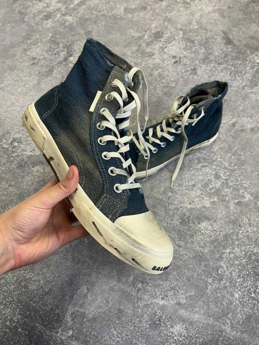 Кеди BALENCIAGA Paris dirty distressed arena archive vintage кросівки
