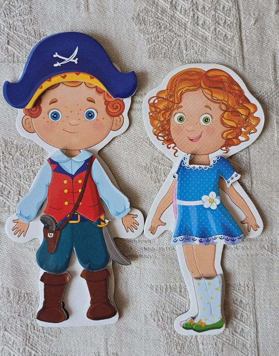 Настільна магнітна дитяча гра "Модники і модниці" Vladi Toys магнітна