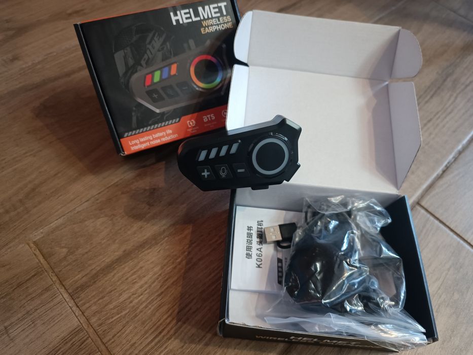 РОЗПРОДАЖ!!! Мотогарнітура Helmet K06A