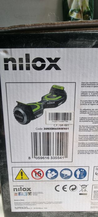 Hoverboard Nilox + Cadeira