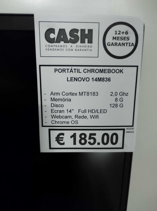 Computador Portátil Chromebook Lenovo