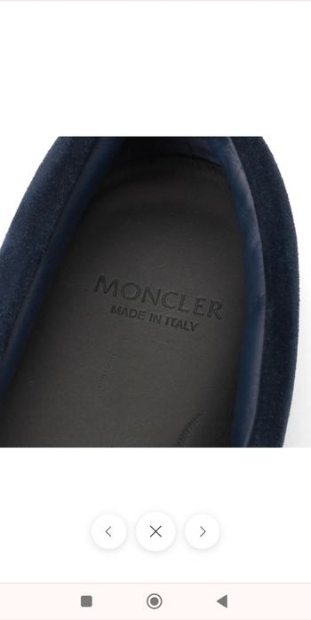 Мокасины  слипоны Moncler Meredith Scarpa оригинал