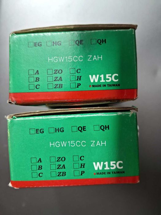 Каретка (Підшипник) HGW15CC-ZA-H, HIWIN (оригінал)