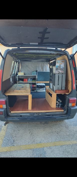 Vendo VW transporte 1.9D aceito troca campervan
