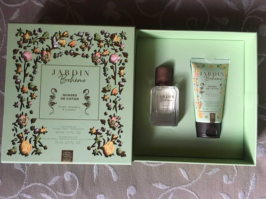 Jardin Boheme - Nuages de coton - woda perfumowana + żel pod prysznic