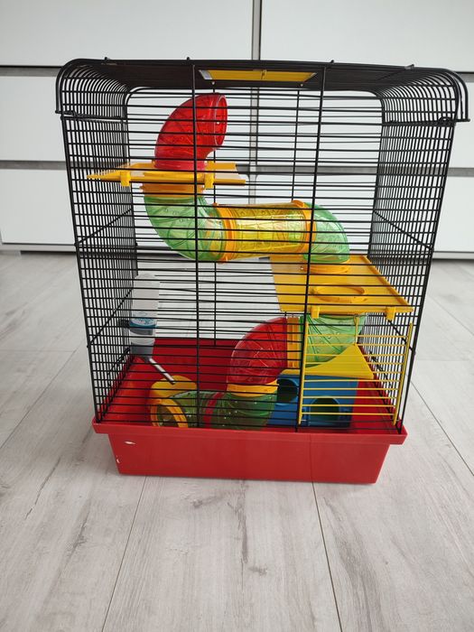 Нова клітка для хом’яка / гризунів з тунелями та будиночком