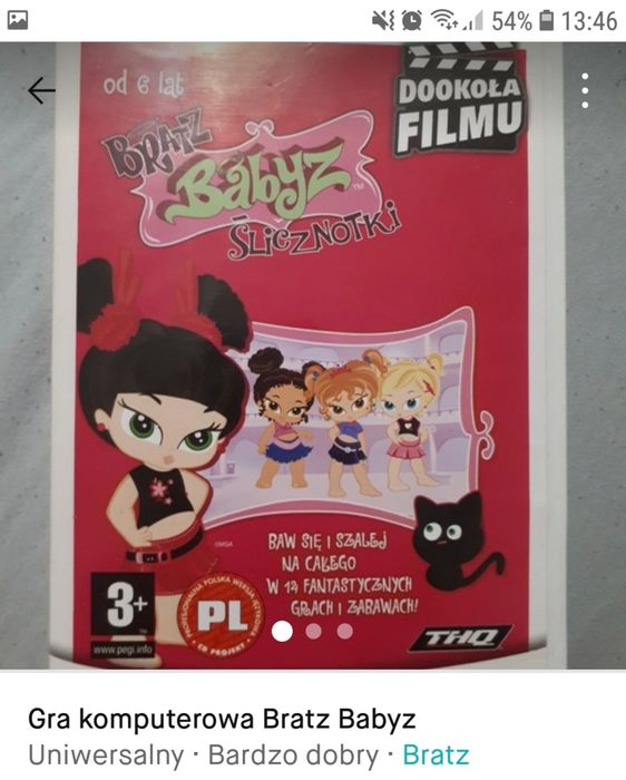 Gra komputerowa Bratz Babyz