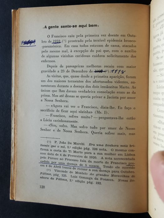 FRANCISCO, pastorinho de Fátima. Diversos livros.