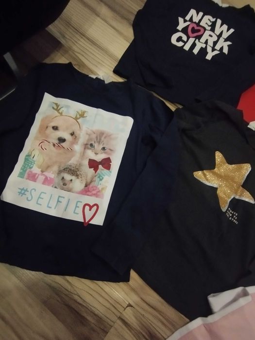 Bluzki z długim rękawem H&M 116/122