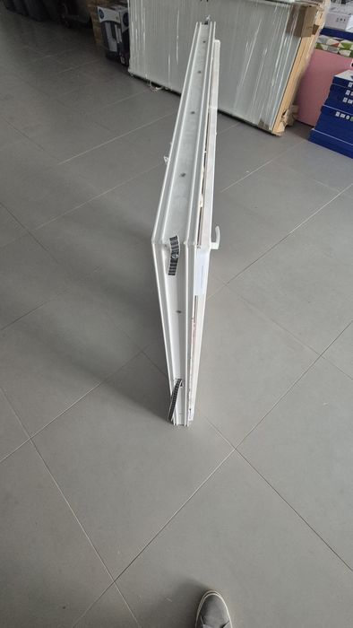 Janela oscilobatente PVC 100x100 cm branco