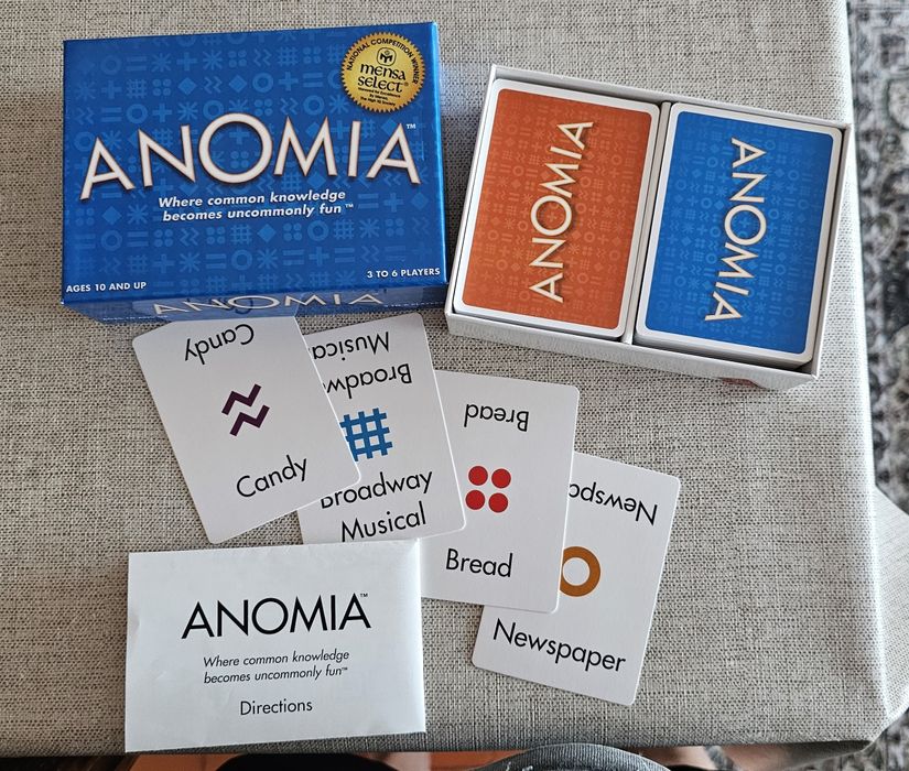 Jogo de Cartas "Anomia"