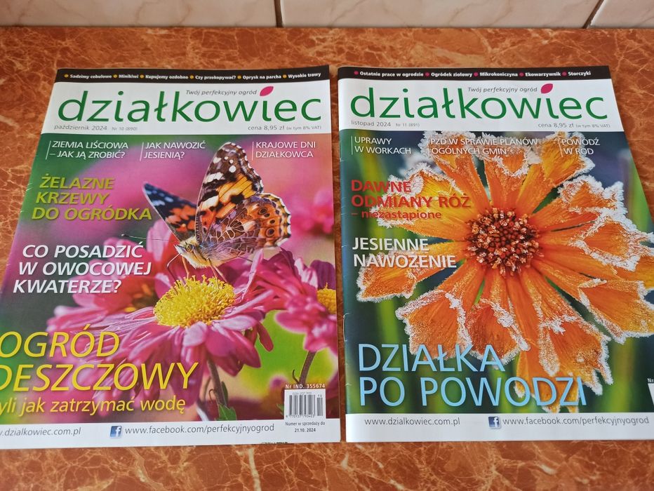 Miesięcznik Działkowiec - 12 numerów