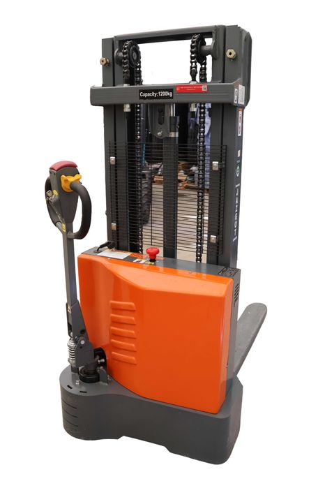 Używany wózek widłowy elektryczny Jazgot EPS12E–1200 kg, 2500 mm, UDT