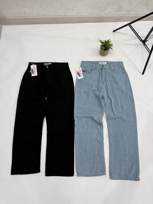 Baggy джинси Polar Big Boy світлі/чорні найкраща якість