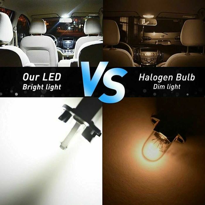 2pcs CANBUS T10 W5W / 7020 SMD LED