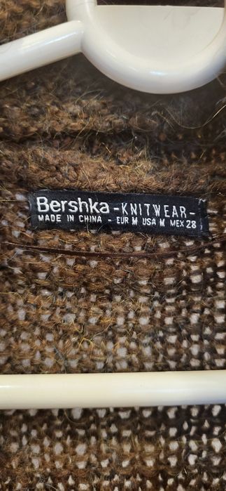 Długi sweter Bershka