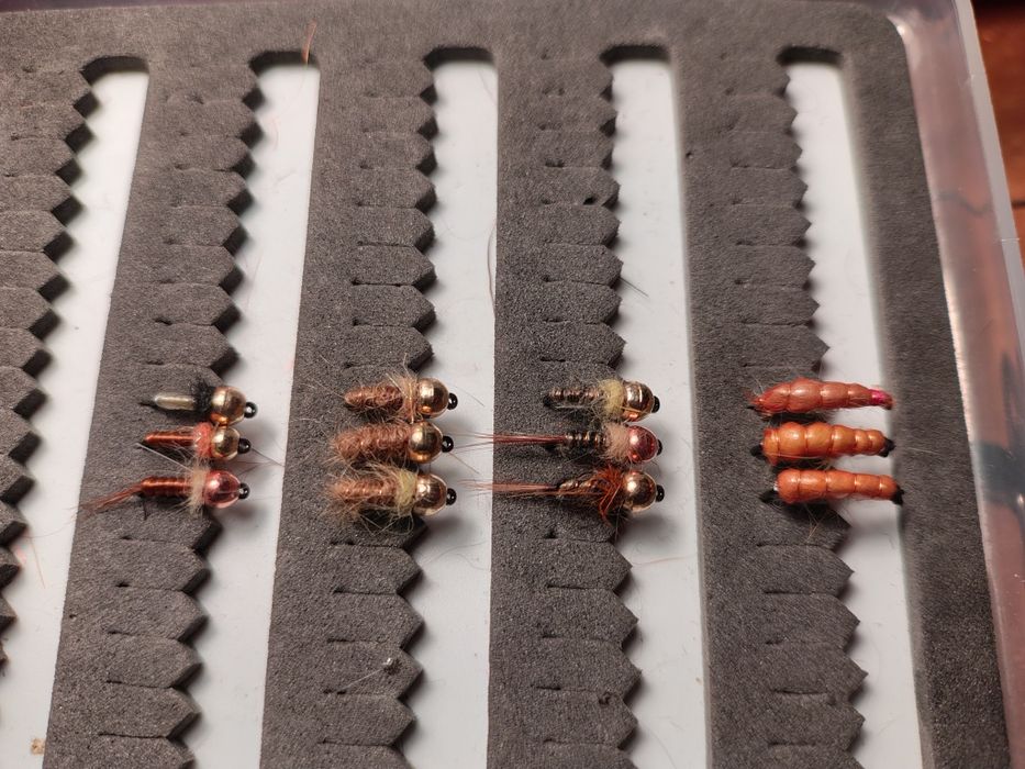 Zestaw naturalnych nimf hand made mikro fig