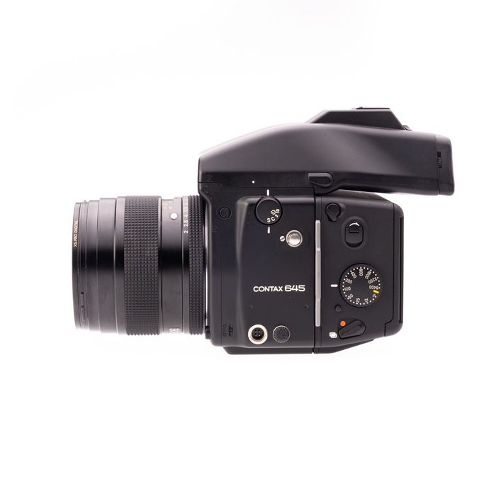 CONTAX 645 AE Finder Medium Format Planar 80mm F/2 Lens