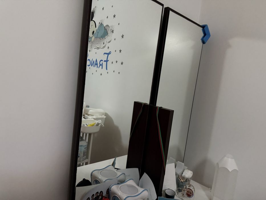 Espelho quarto 100cm x 83 cm vengué