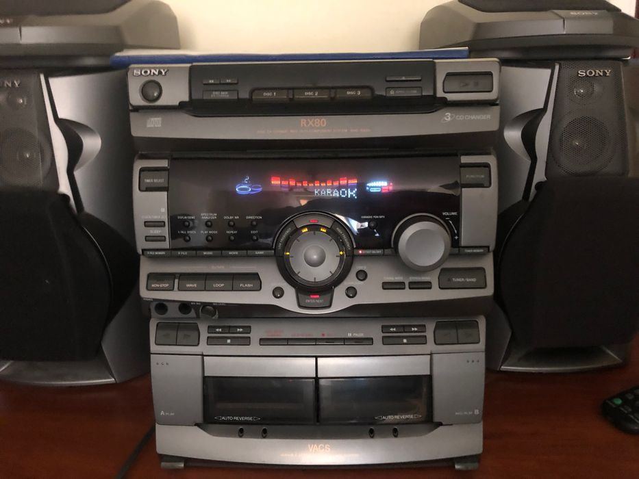 Wieża Stereo Sony Rx80 Komplet