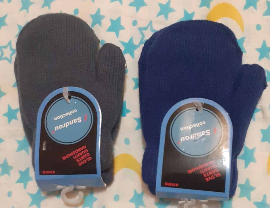 Рукавицы,варежки детские Sandrou collection кашемир на 3-4 года
