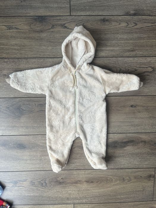 Теплий ромпер, плюшевий