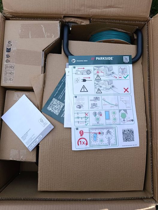 Робот косарка PARKSIDE City Smart PAMRC 250 A1, газонокосарка парксайд