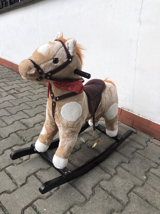 Koń na biegunach Sapphire Kids