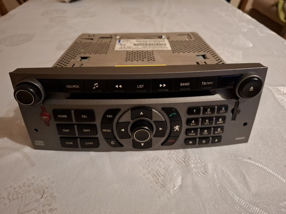 Radio Peugot 407sw 2.0 hdi