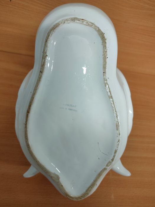 Conjunto de floreiras cisne.