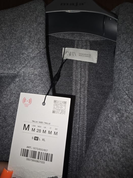 Casaco cinzento Zara
