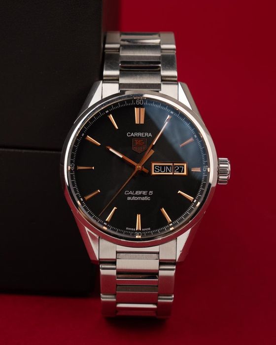 Zegarek męski TAG Heuer Carrera Day Date WAR201C.BA0723
