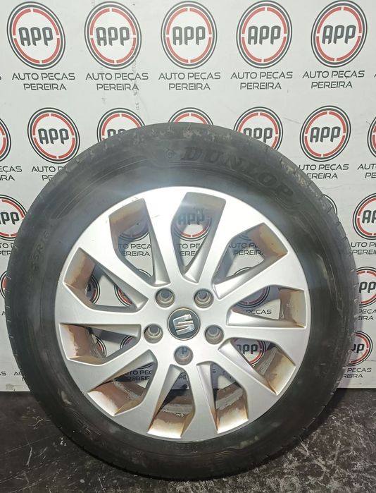 Jantes 16 Seat Leon 5 F, com pneus a 50%.
