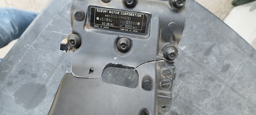 Рама Документи Suzuki GSR 600 2008 Синій колір Переоформлення