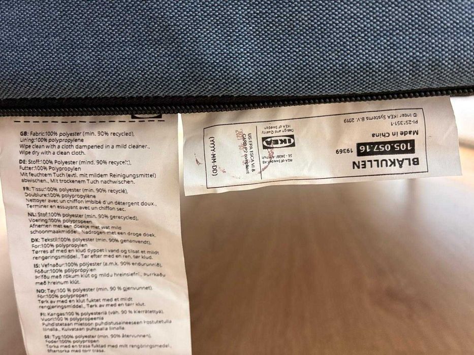 Cama BLAKULLEN e colchão HAMARVIK solteiro