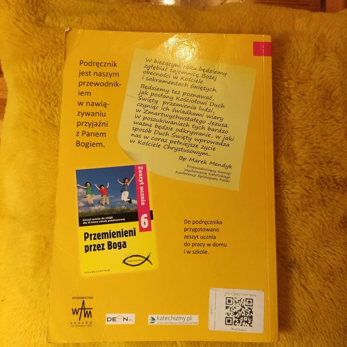 Przemienieni przez Boga. Podręcznik do religii dla klasy 6